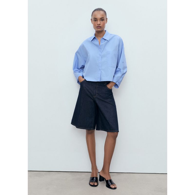 MANGO - Blusa Casual Mujer Mango