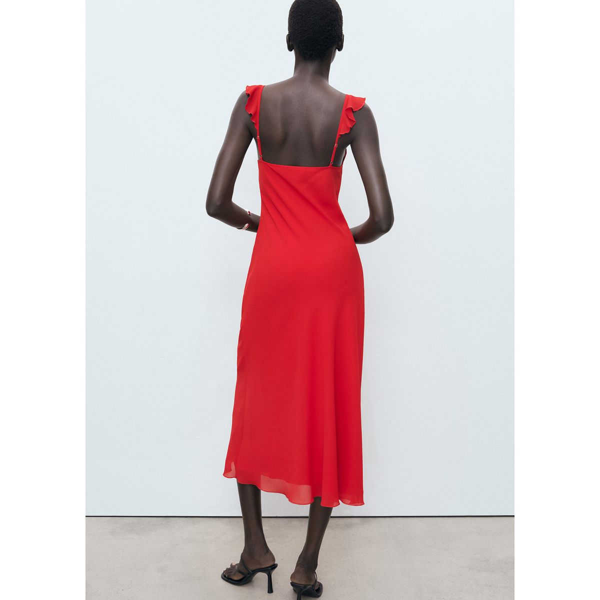 MANGO - Vestido Largo Mujer Mango