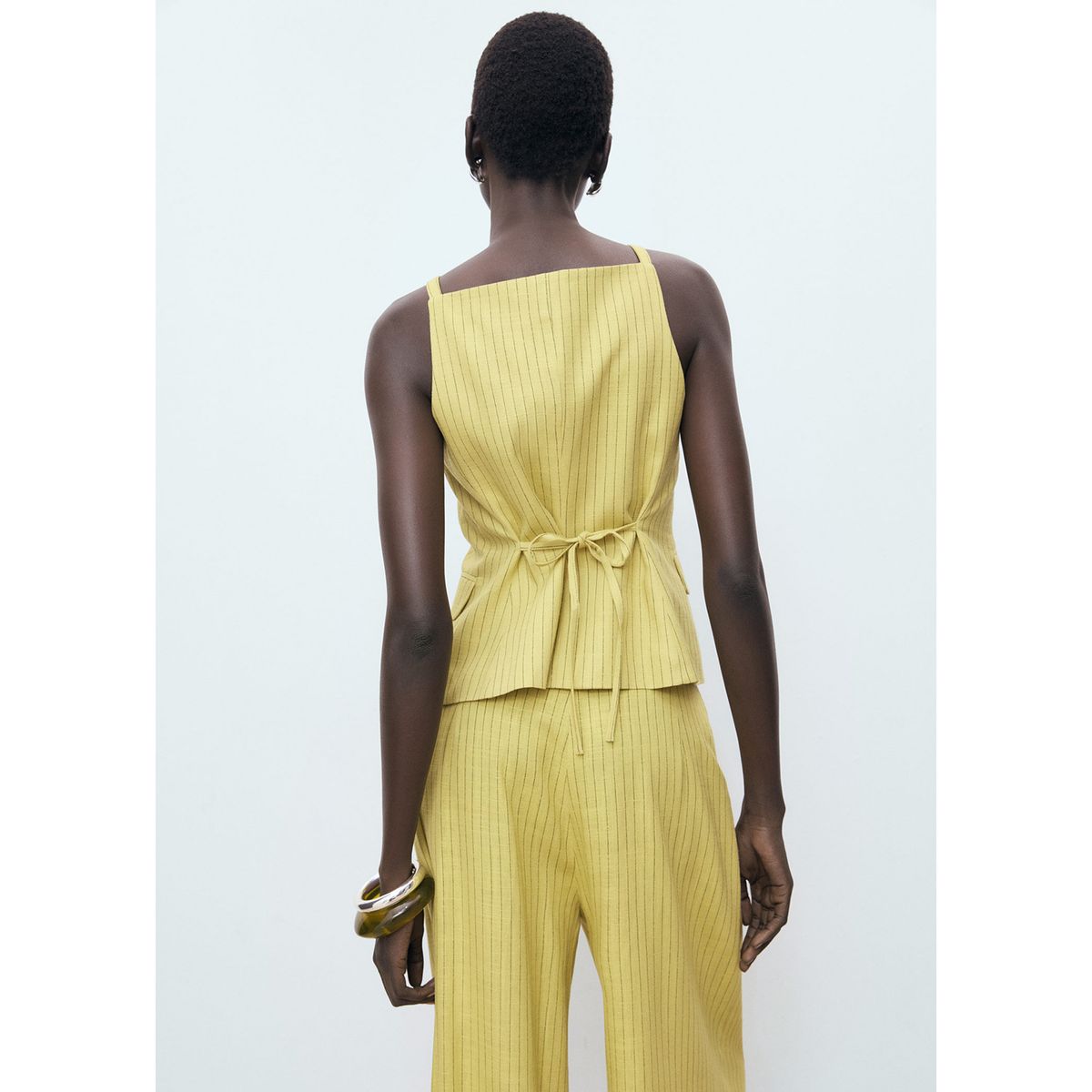 MANGO - Top Sin Mangas Mujer Mango