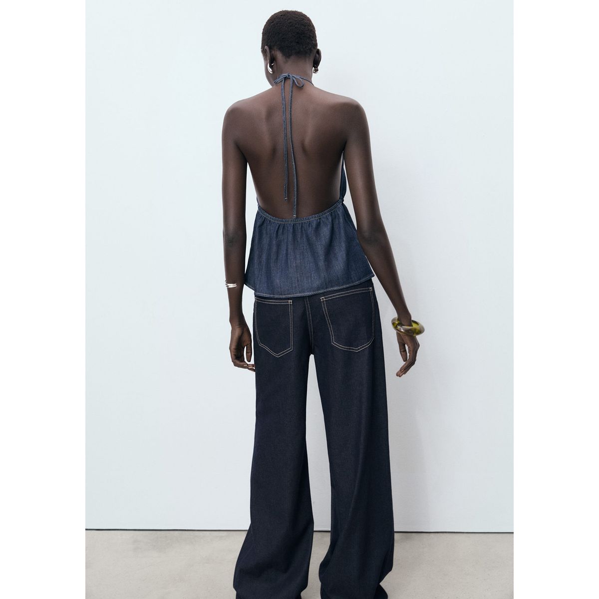 MANGO - Top Sin Mangas Mujer Mango