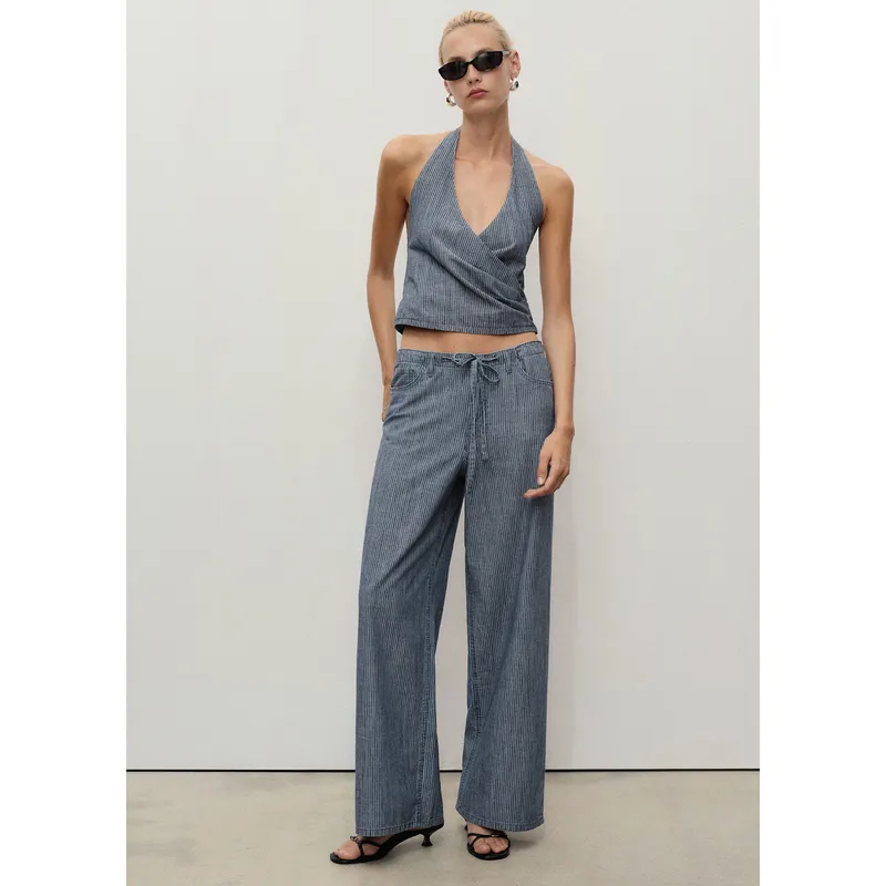 MANGO - Top Sin Mangas Mujer Mango