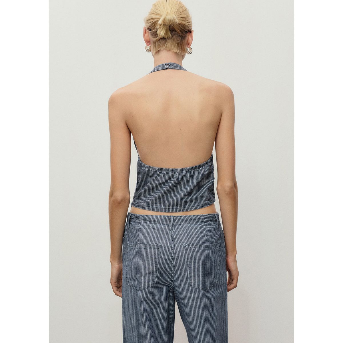 MANGO - Top Sin Mangas Mujer Mango