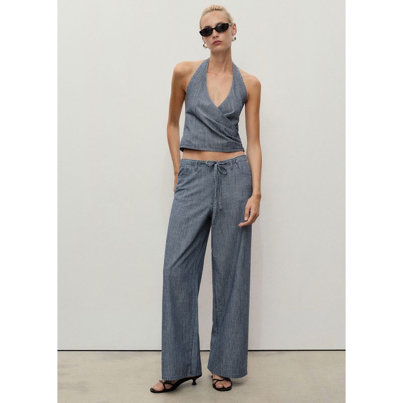 MANGO - Top Sin Mangas Mujer Mango