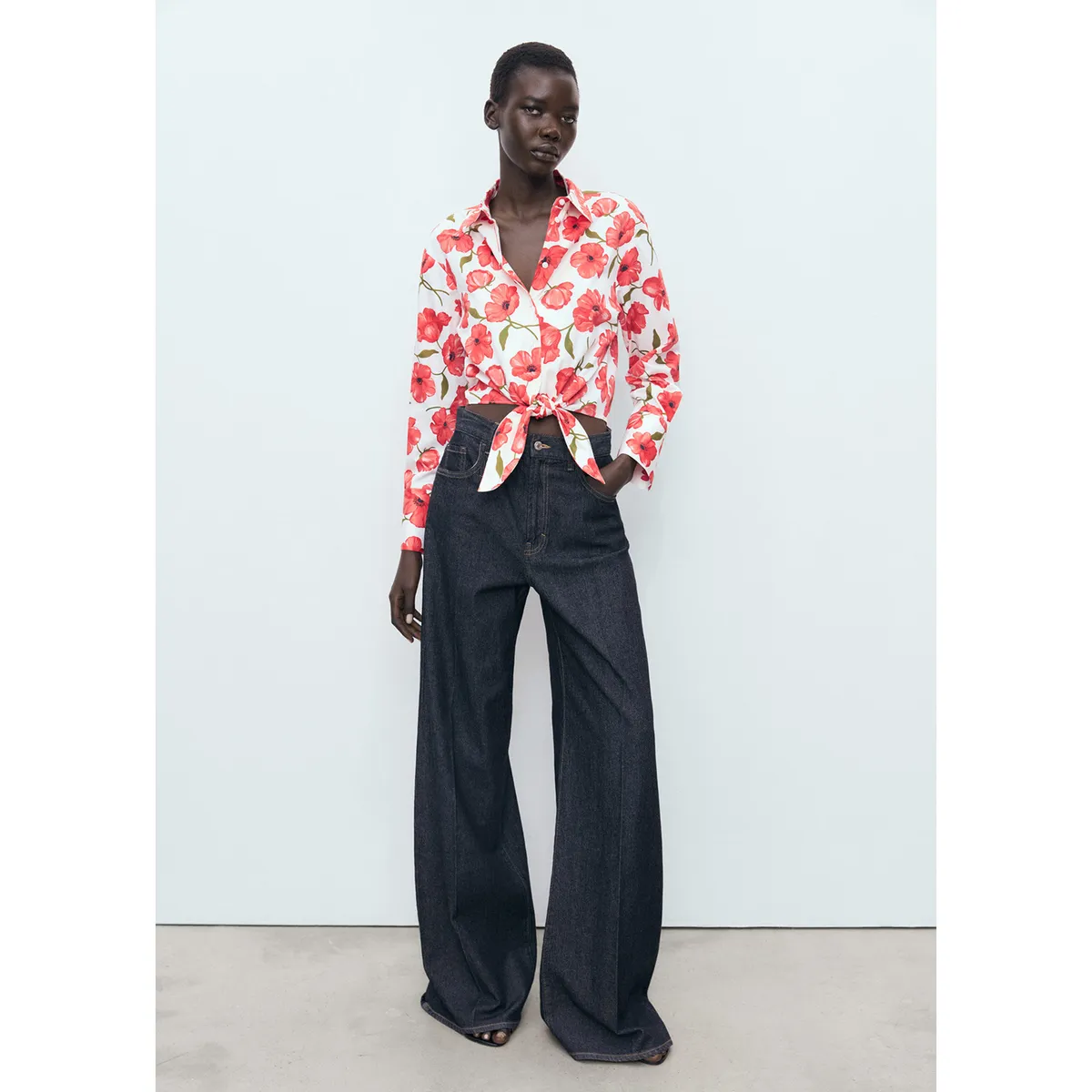 MANGO - Blusa Casual Mujer Mango