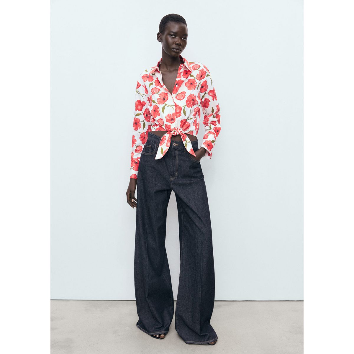 MANGO - Blusa Casual Mujer Mango