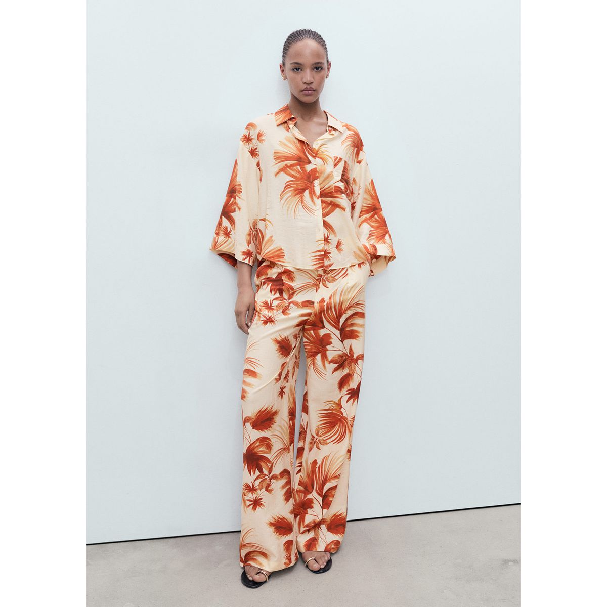 MANGO - Blusa Casual Mujer Mango