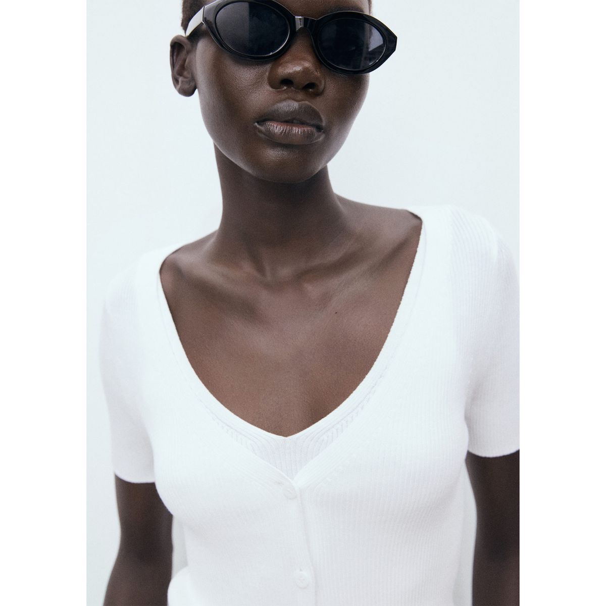 MANGO - Polo Jersey Mujer Mango