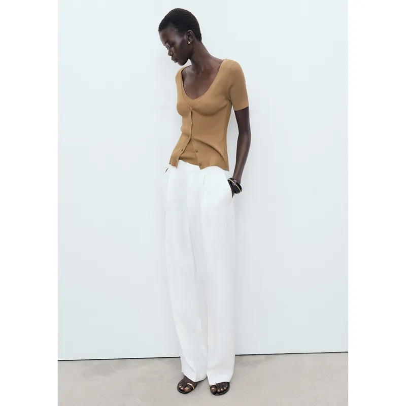 MANGO - Polo Jersey Mujer Mango