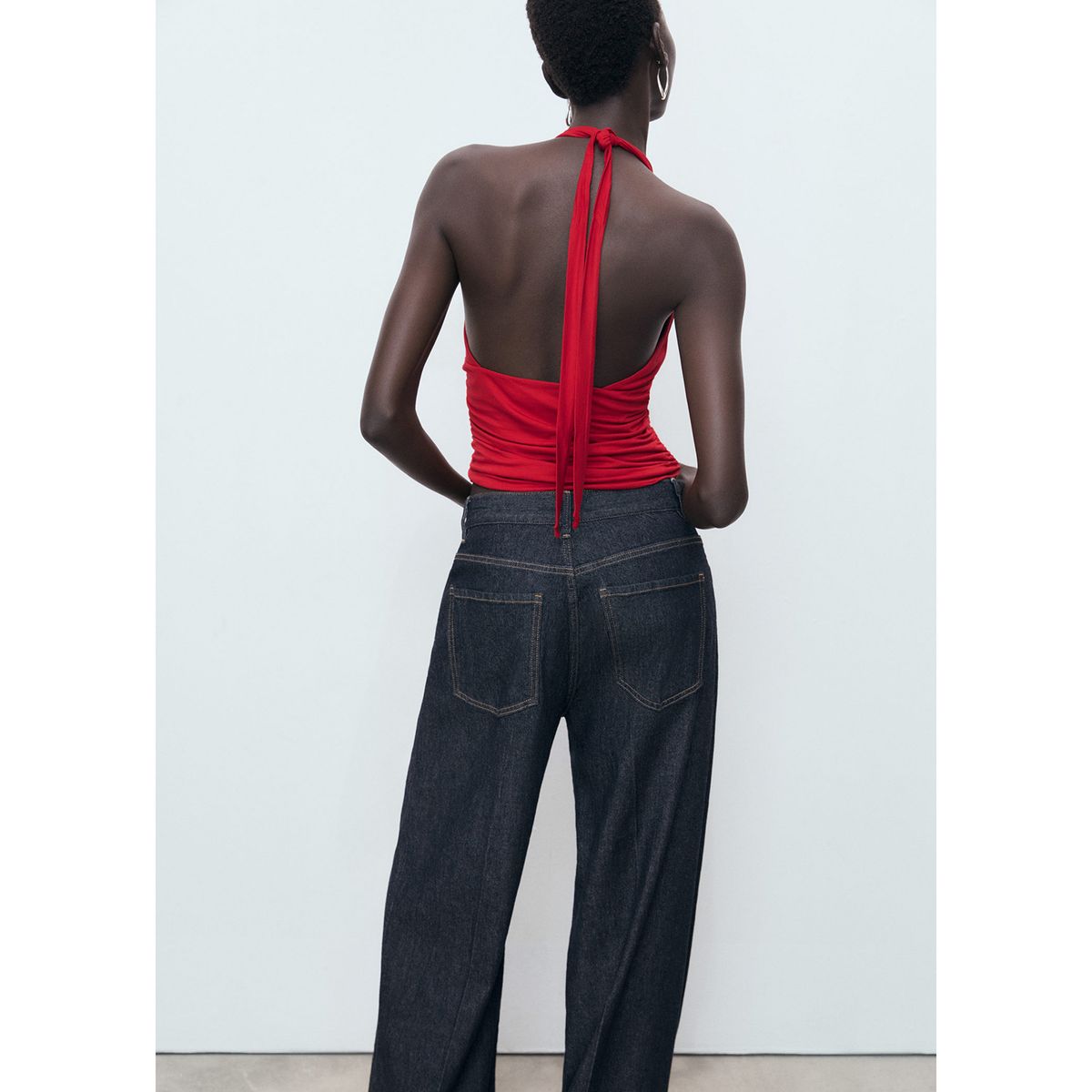 MANGO - Top Sin Mangas Mujer Mango