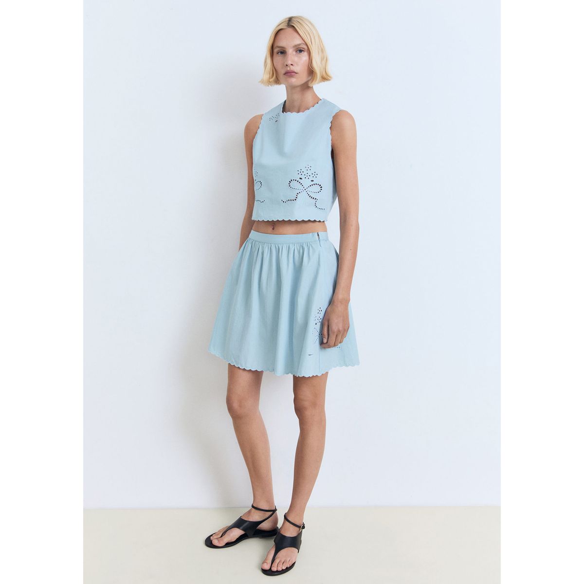 MANGO - Top Sin Mangas Mujer Mango