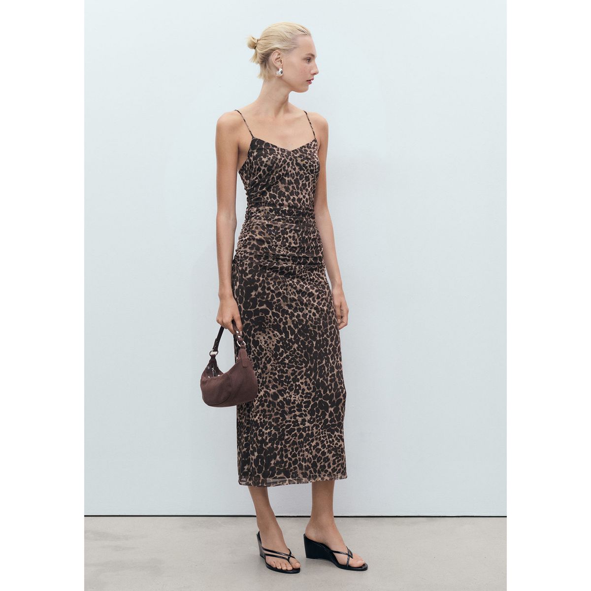 MANGO - Vestido Largo Mujer Mango