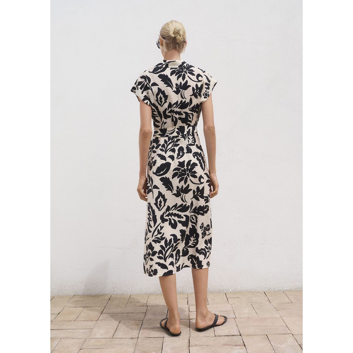 MANGO - Vestido Largo Mujer Mango