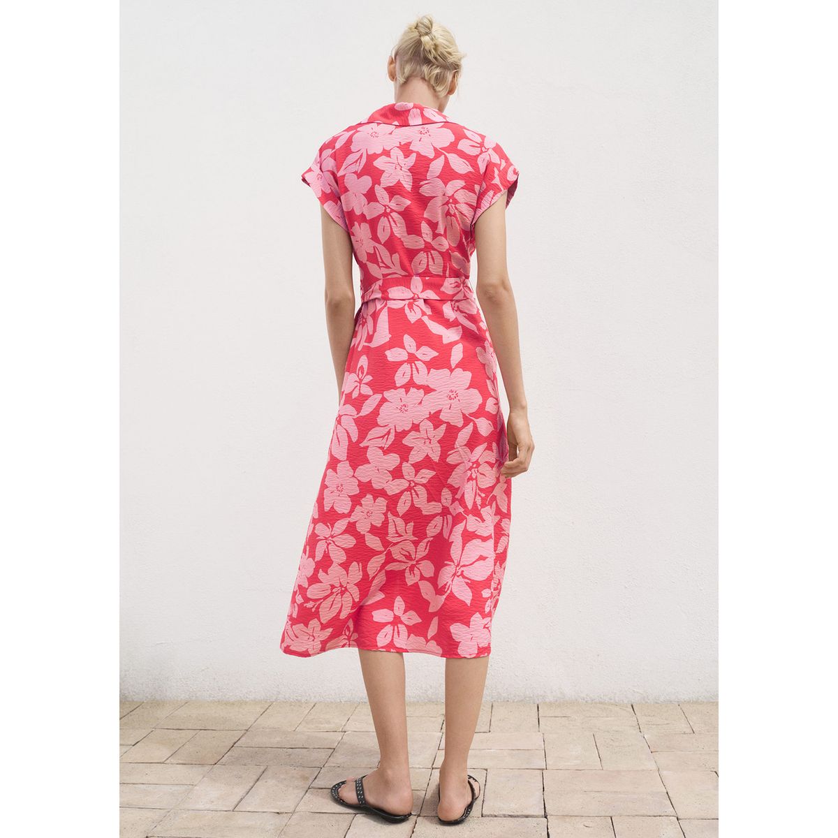 MANGO - Vestido Largo Mujer Mango