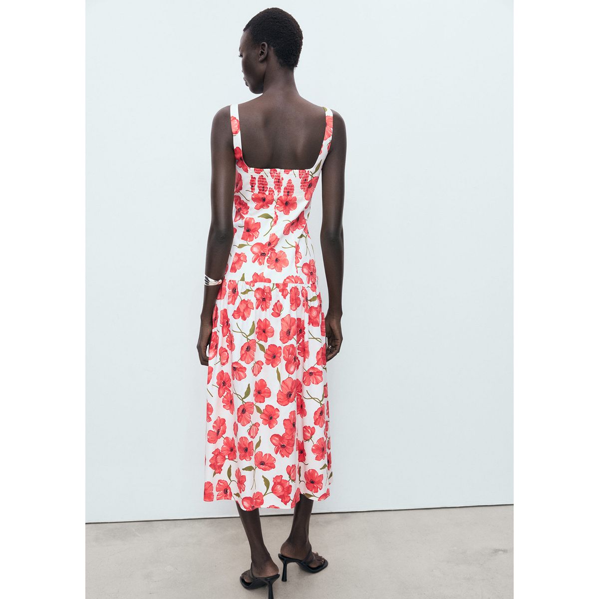 MANGO - Vestido Largo Mujer Mango