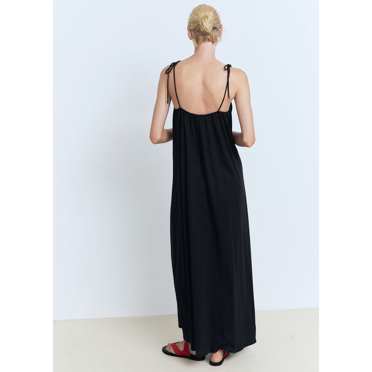 MANGO - Vestido Largo Mujer Mango