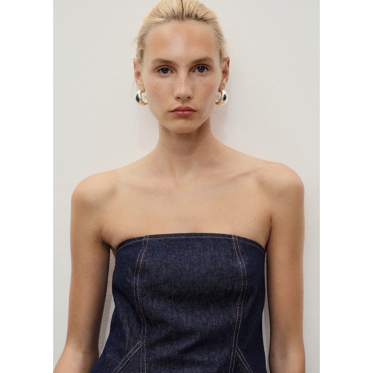 MANGO - Top Sin Mangas Mujer Mango