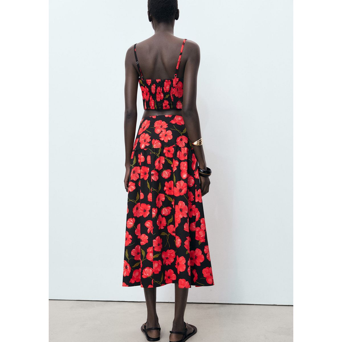 MANGO - Falda Midi Mujer Mango