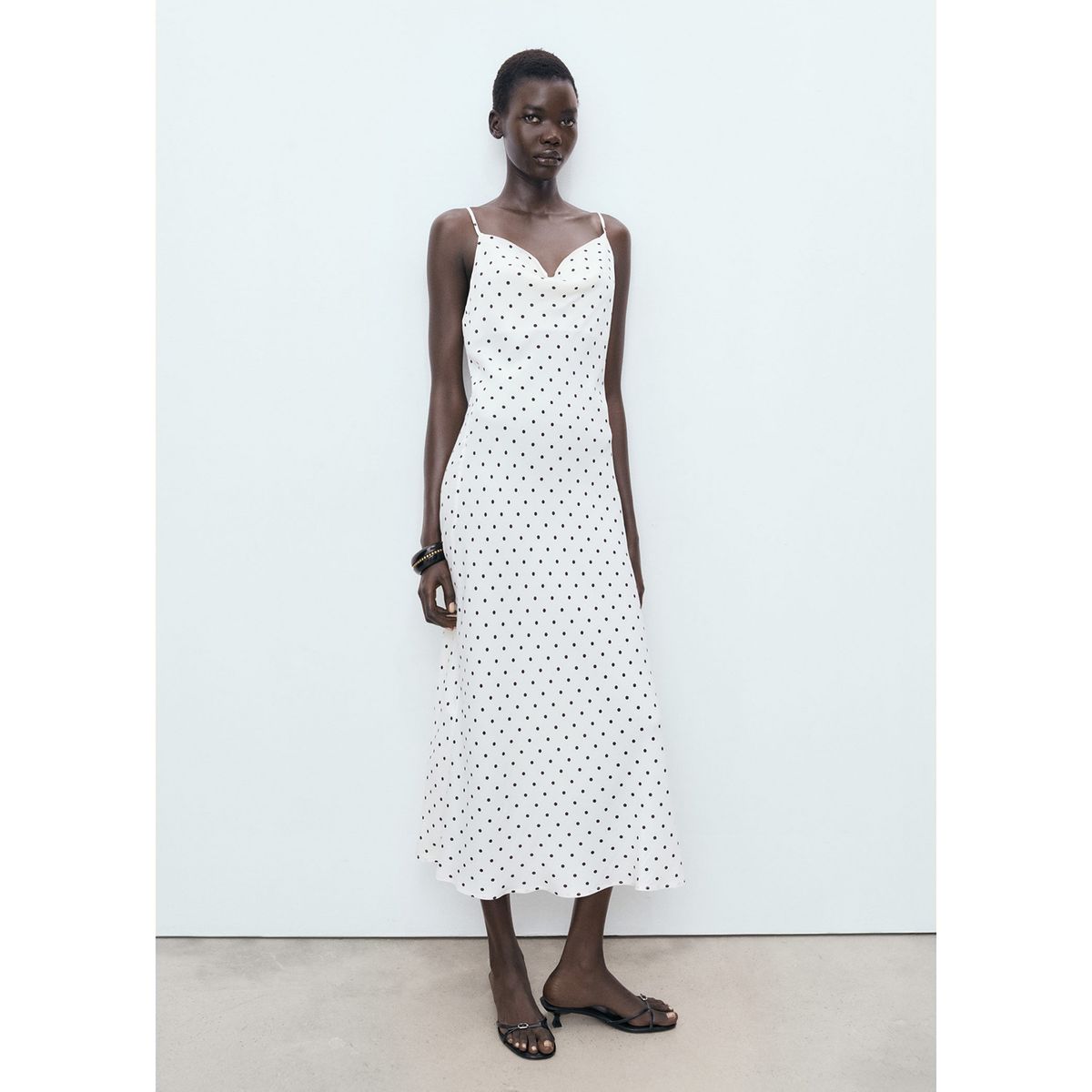 MANGO - Vestido Largo Mujer Mango