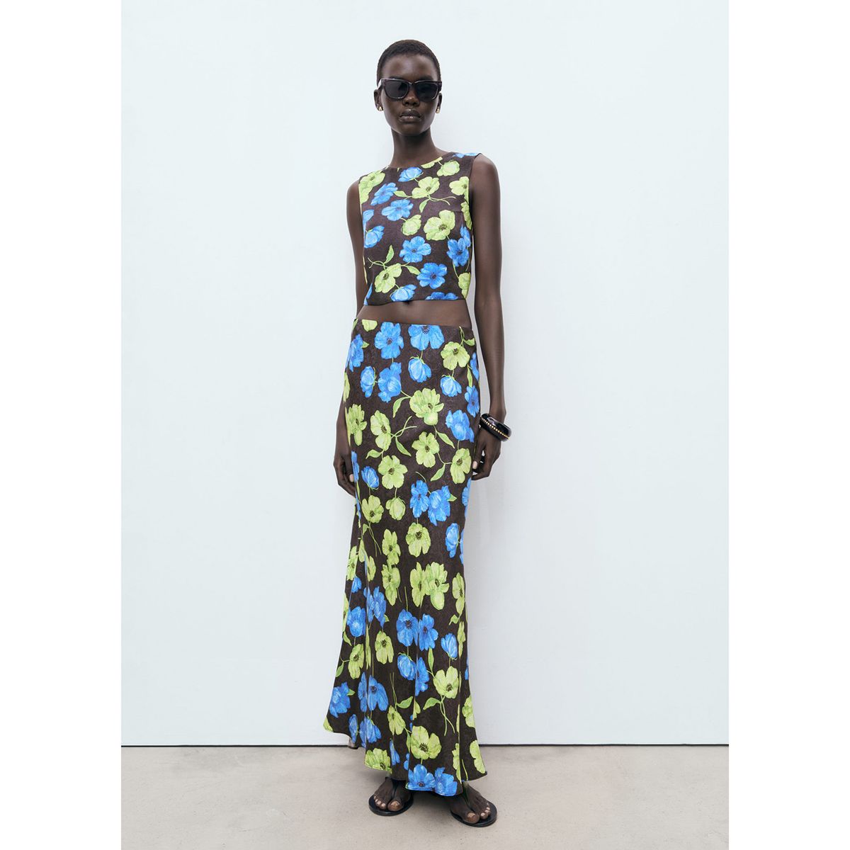 MANGO - Blusa Sin Mangas Mujer Mango