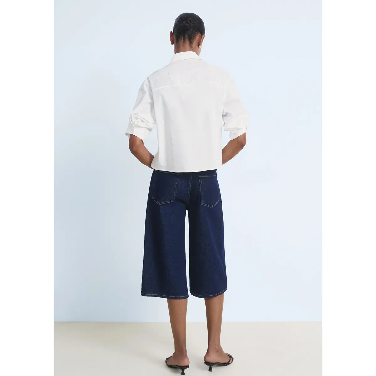 MANGO - Blusa Casual Mujer Mango