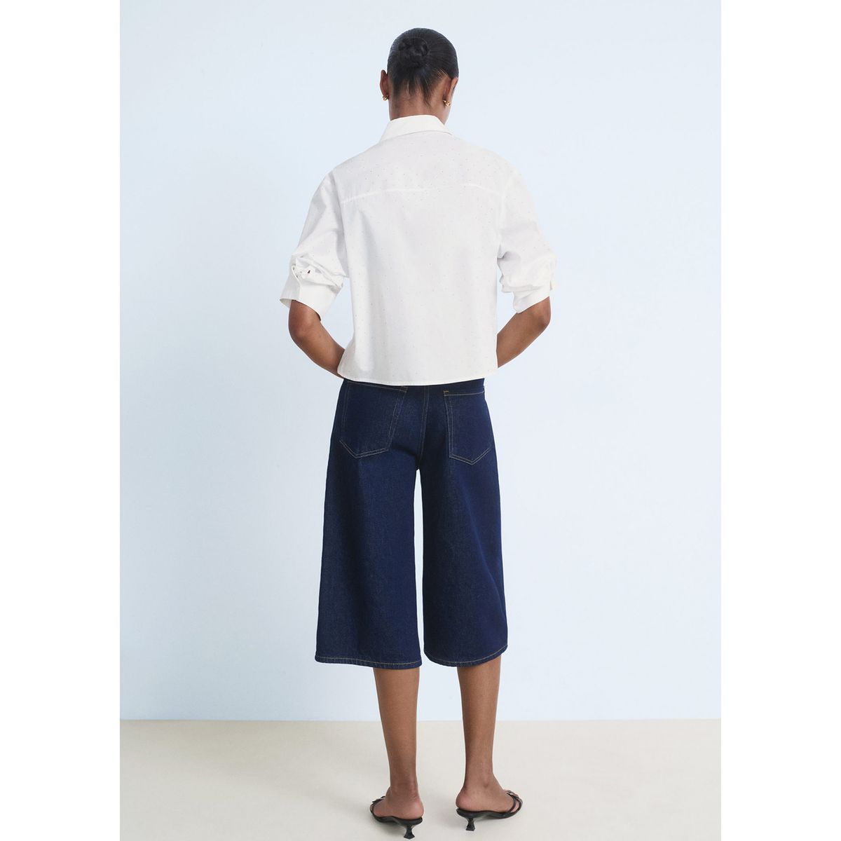 MANGO - Blusa Casual Mujer Mango