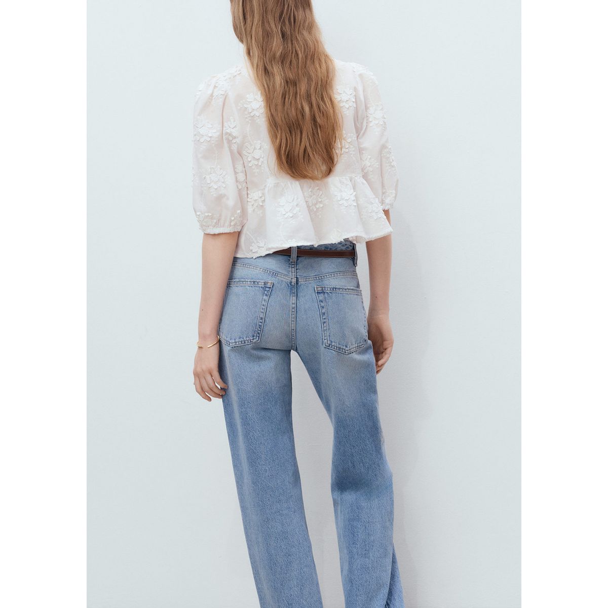 MANGO - Blusa Sin Mangas Mujer Mango