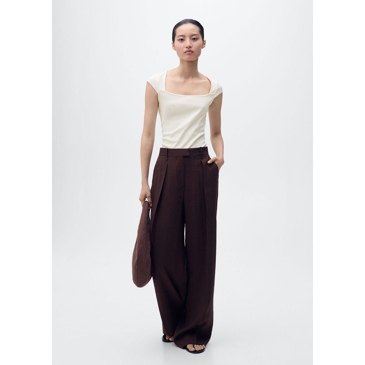 MANGO - Polo Manga Corta Mujer Mango