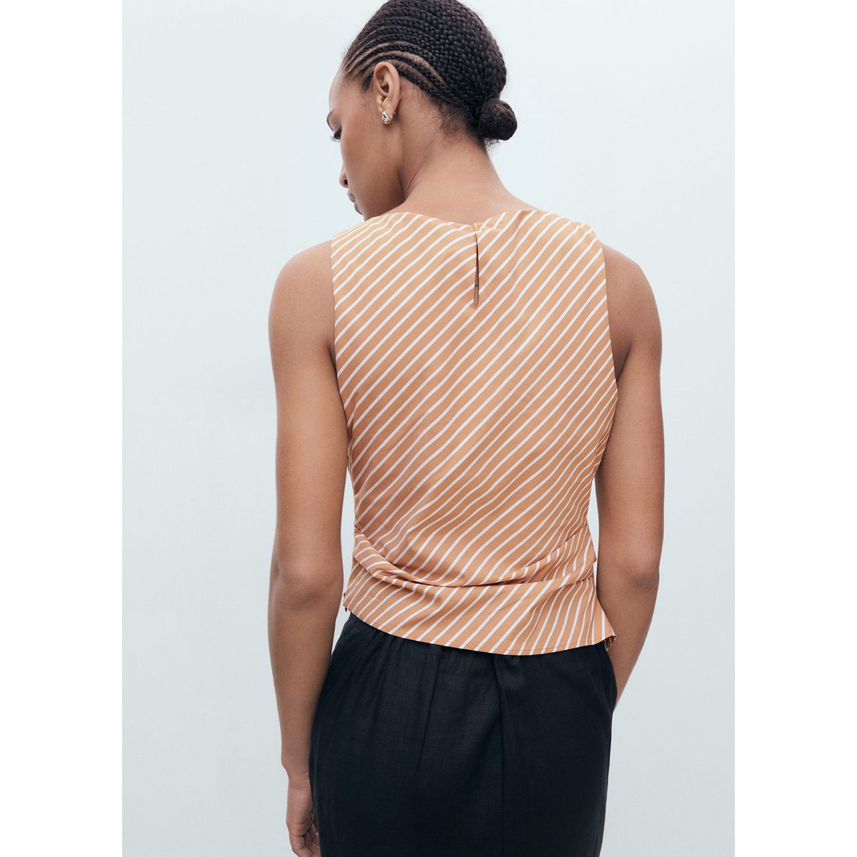 MANGO - Top Sin Mangas Mujer Mango