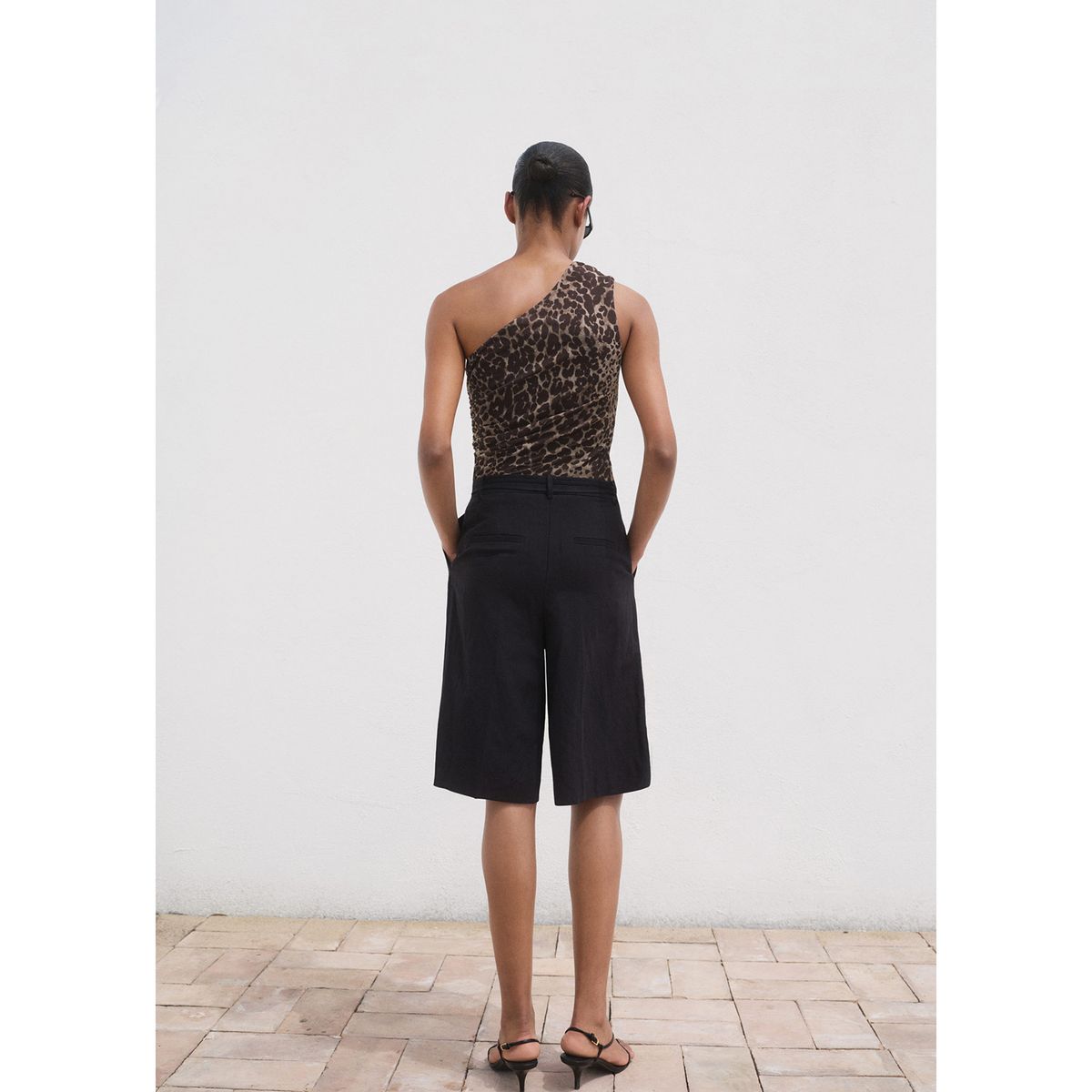 MANGO - Top Sin Mangas Mujer Mango