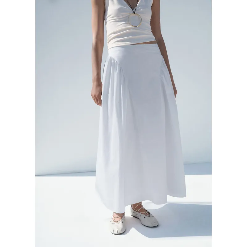 MANGO - Falda Larga Mujer Mango