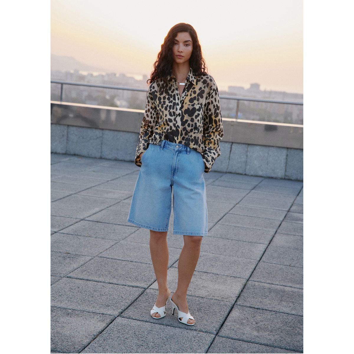 MANGO - Blusa Casual Mujer Mango