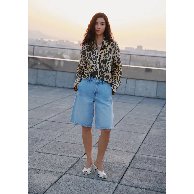 MANGO - Blusa Casual Mujer Mango