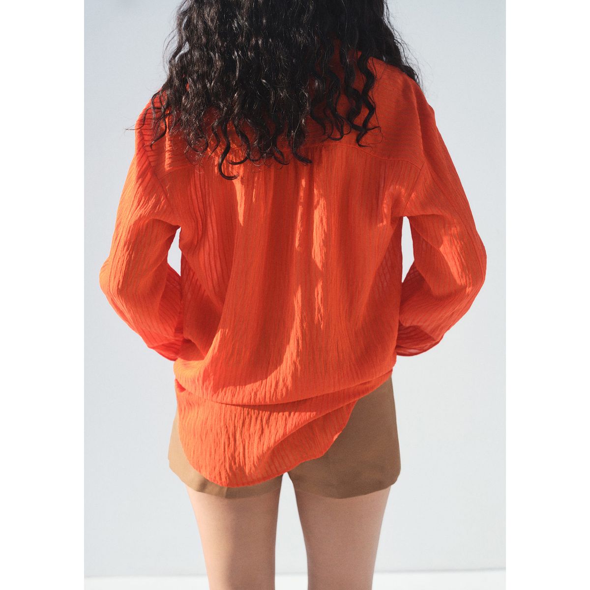 MANGO - Blusa Casual Mujer Mango