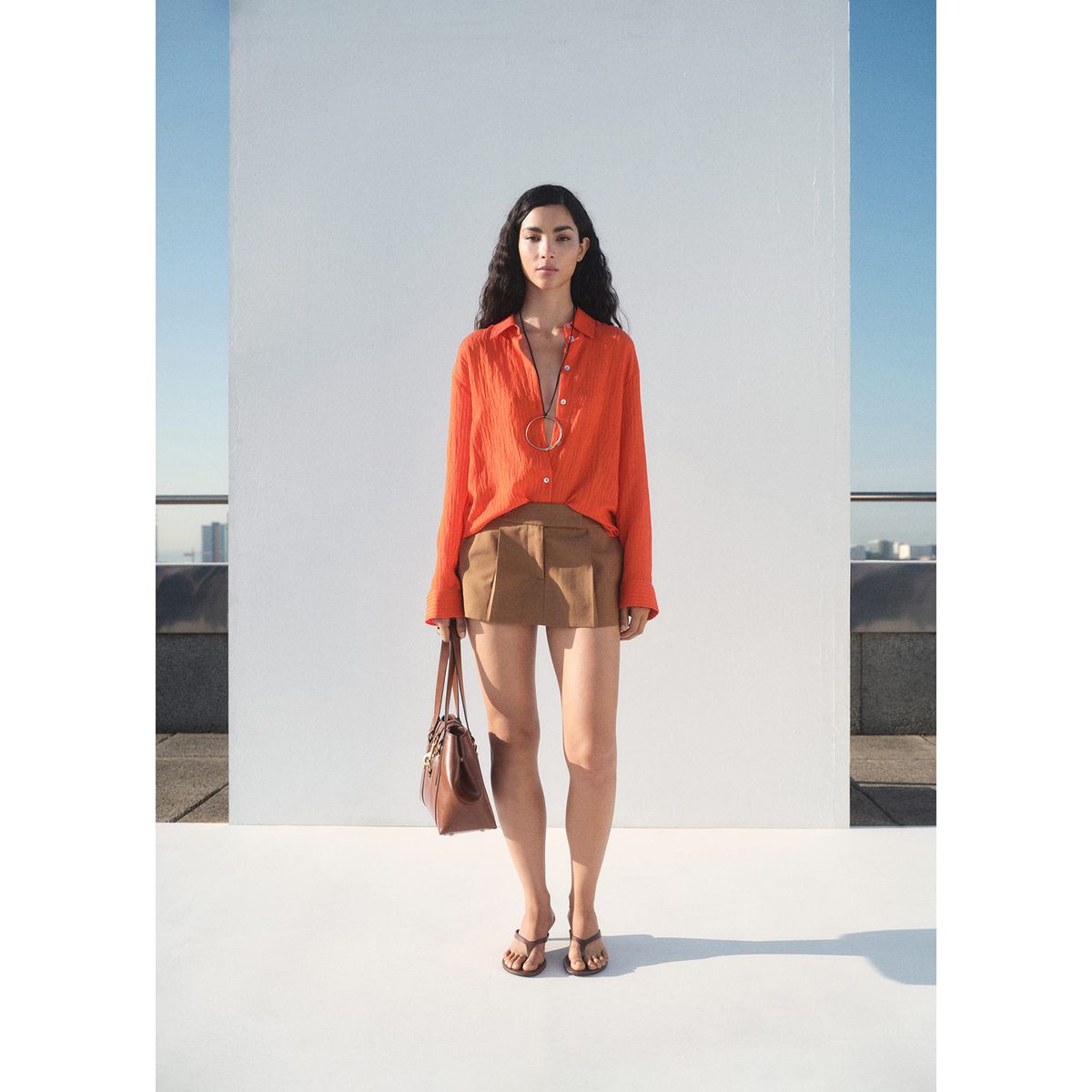 MANGO - Blusa Casual Mujer Mango