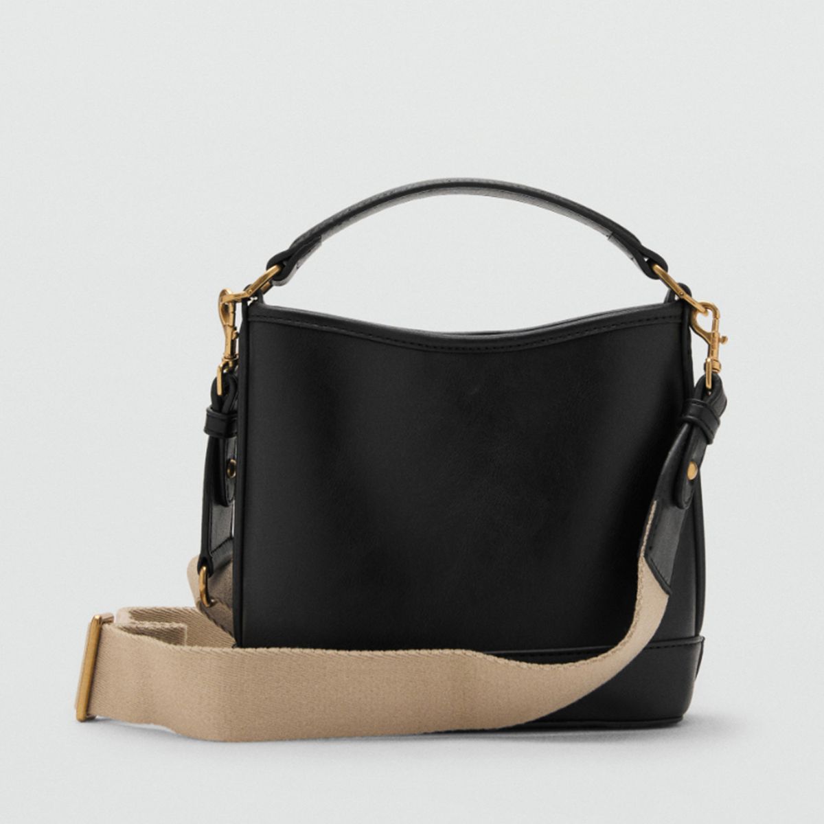 MANGO - Cartera Bucket Isolda Mujer Mango