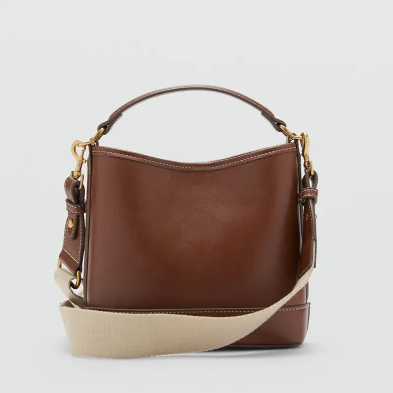 MANGO - Cartera Bucket Isolda Mujer Mango