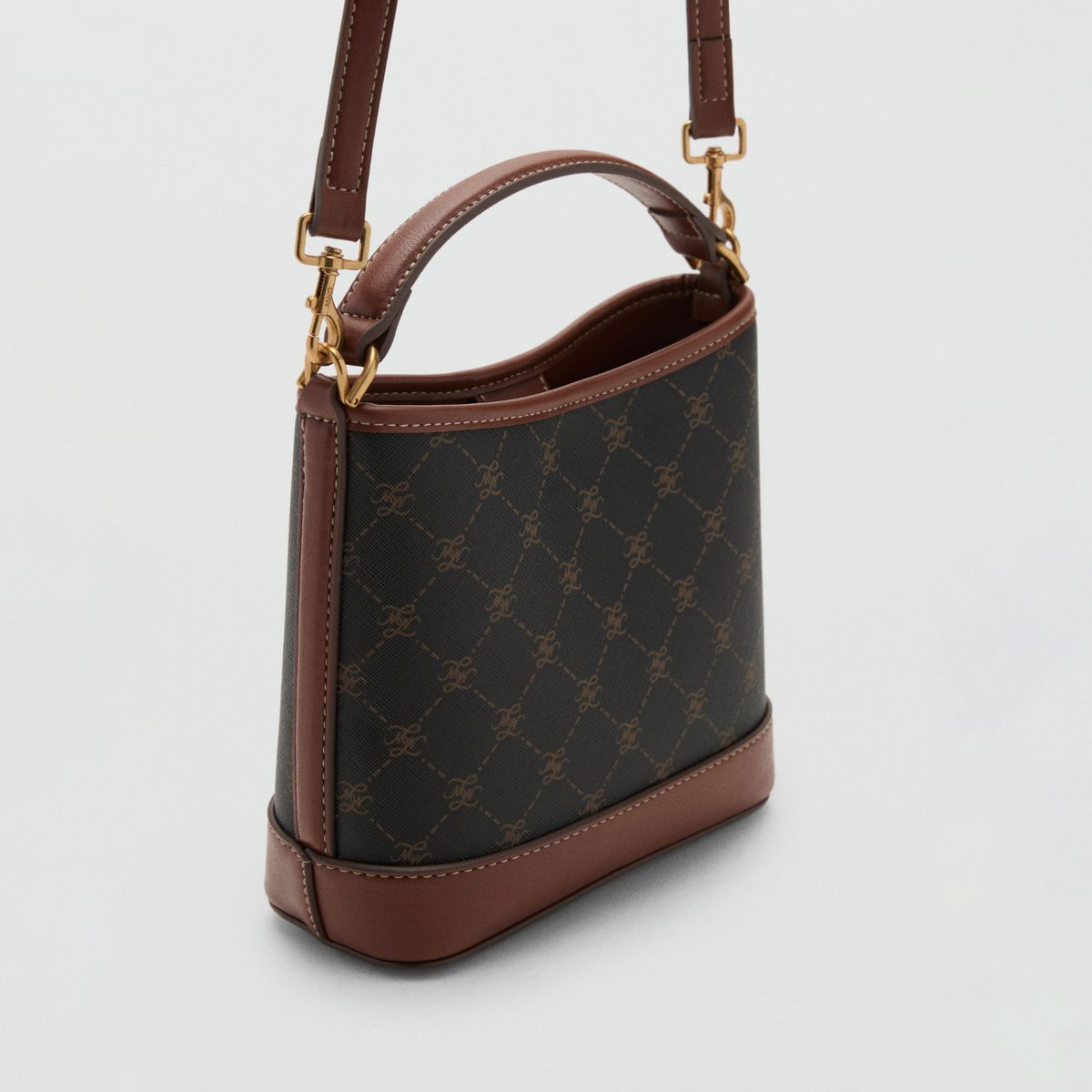 MANGO - Cartera Bucket Isoldo Mujer Mango