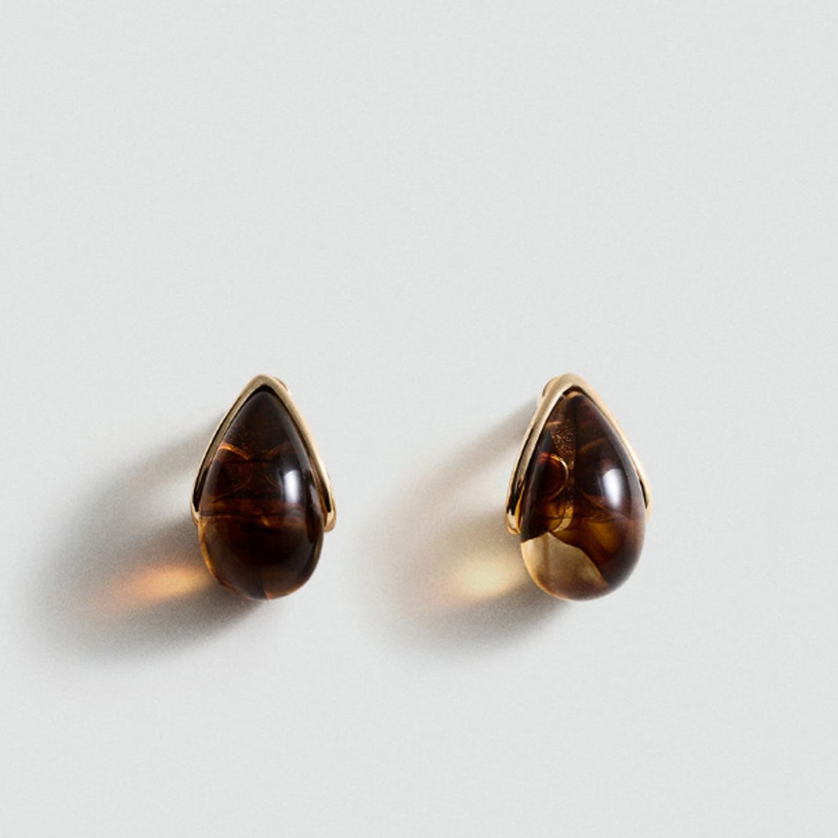 MANGO - Aretes Cameron Mujer Mango