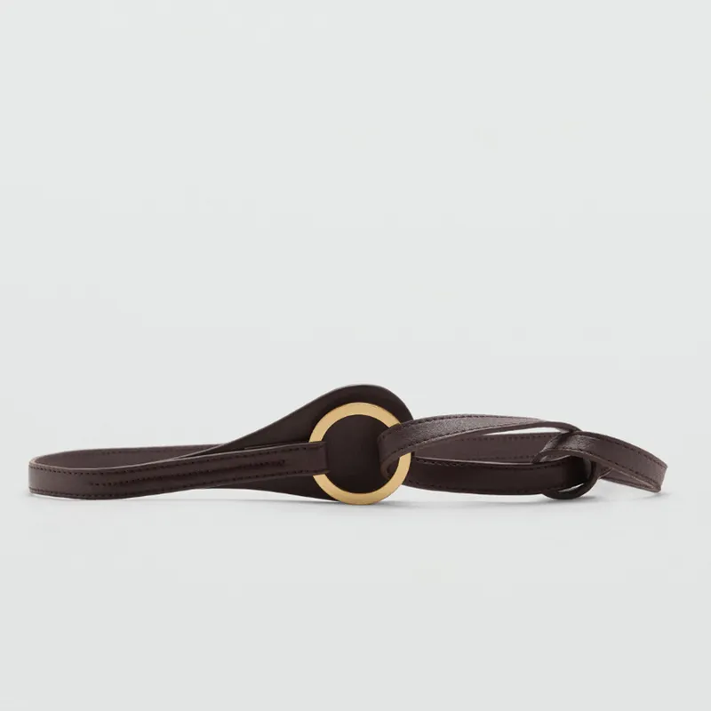 MANGO - Cinturón Links Mujer Mango