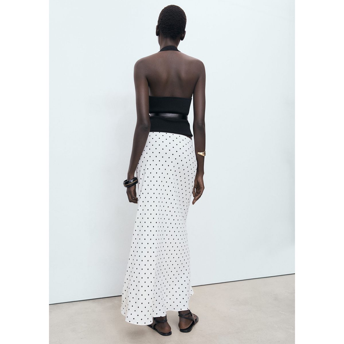 MANGO - Falda Larga Mujer Mango