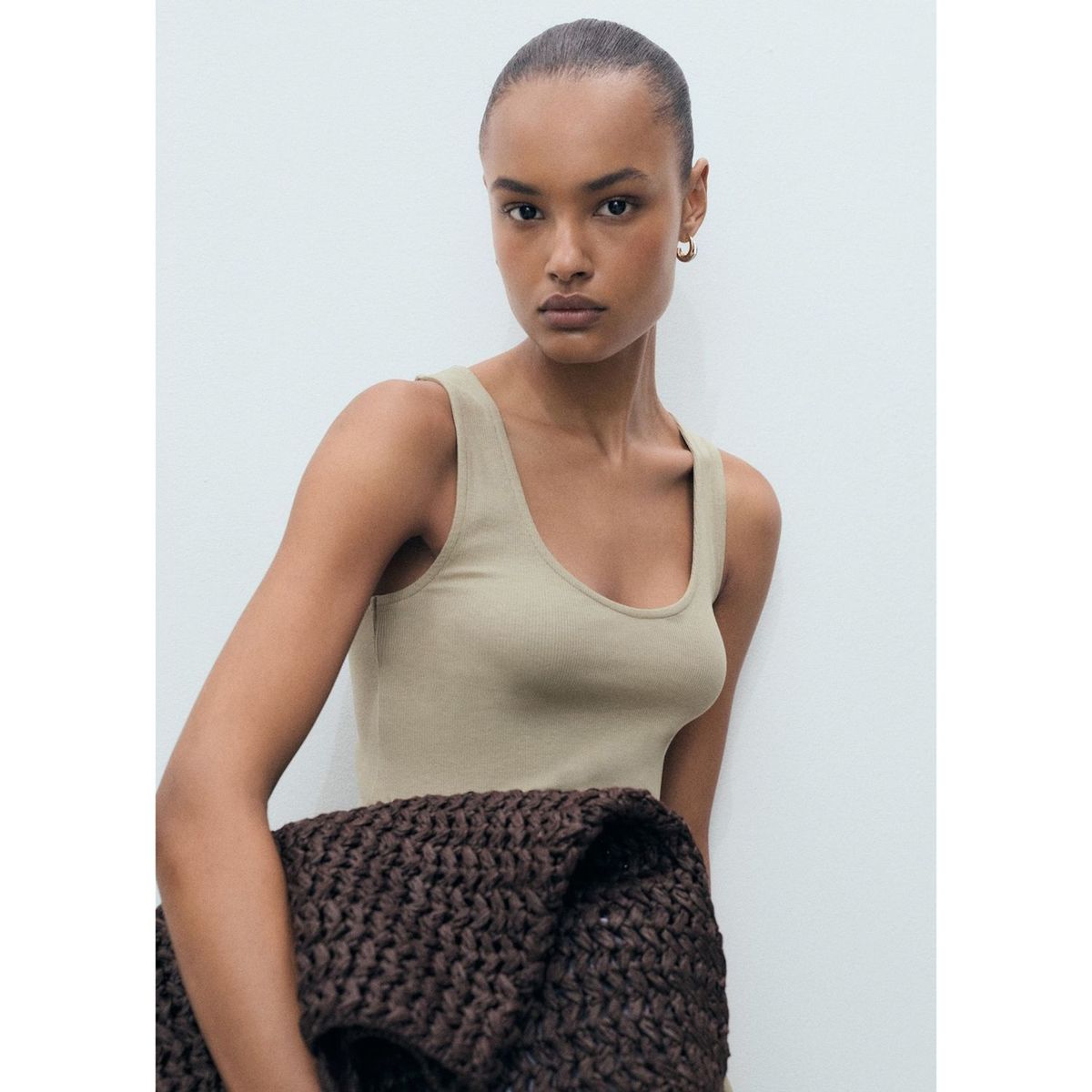 MANGO - Vestido Largo Mujer Mango