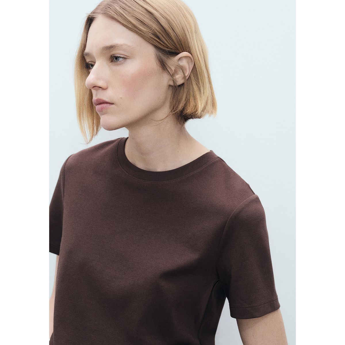 MANGO - Polo Manga Corta Mujer Mango