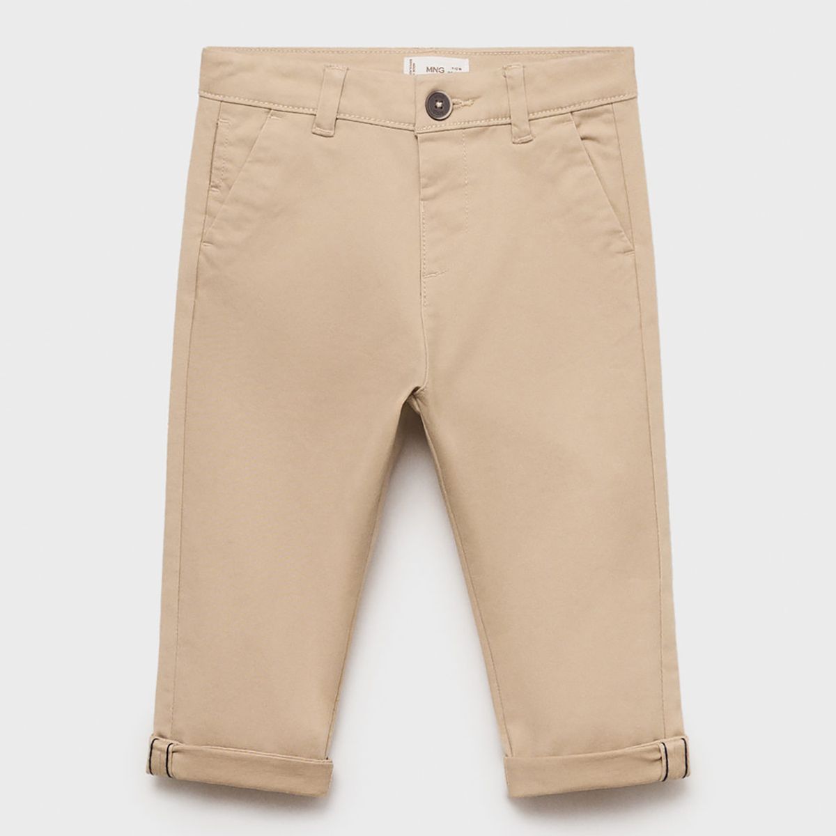 MANGO KIDS - Pantalón Bebé Niño Algodón Mango Kids