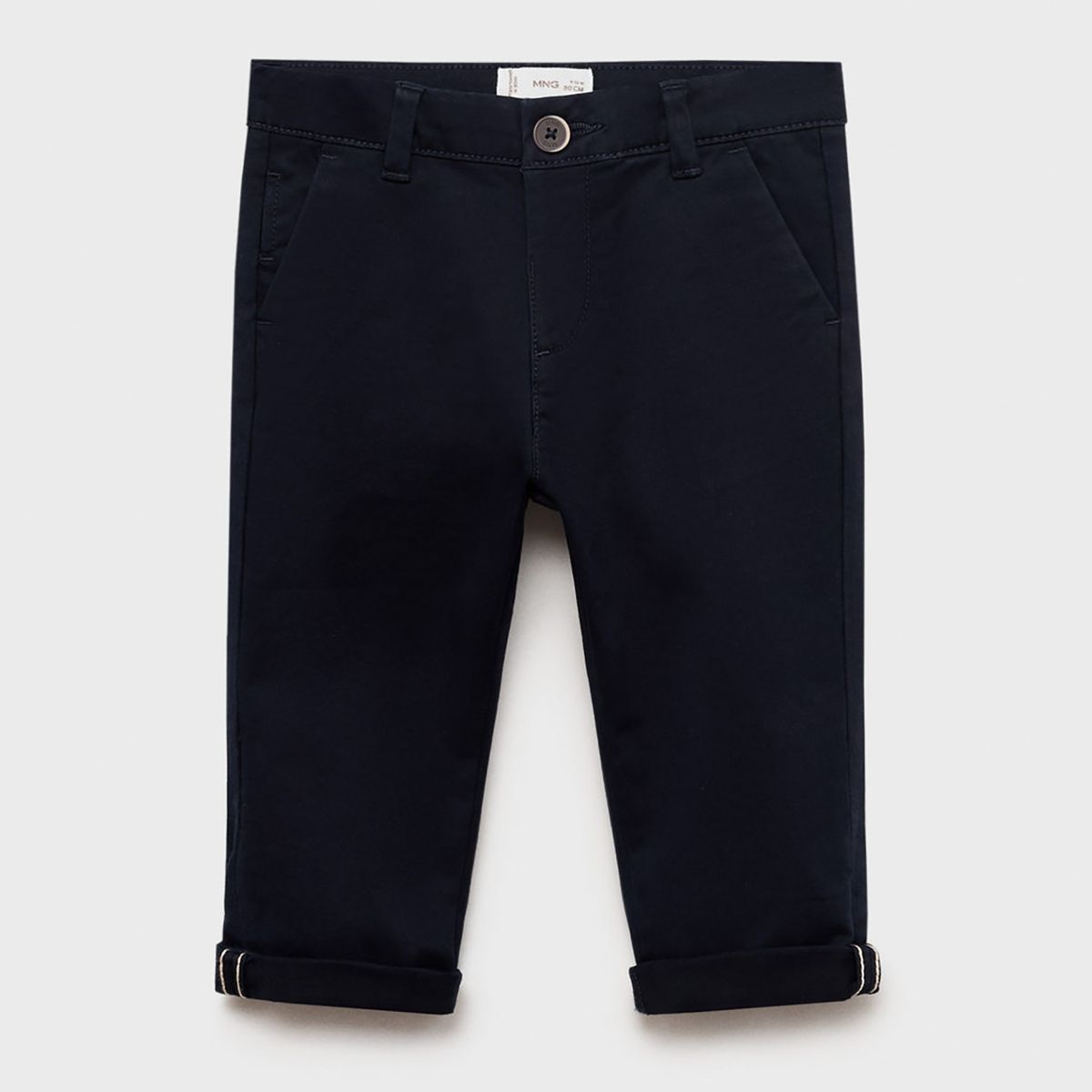 MANGO KIDS - Pantalón Bebé Niño Algodón Mango Kids