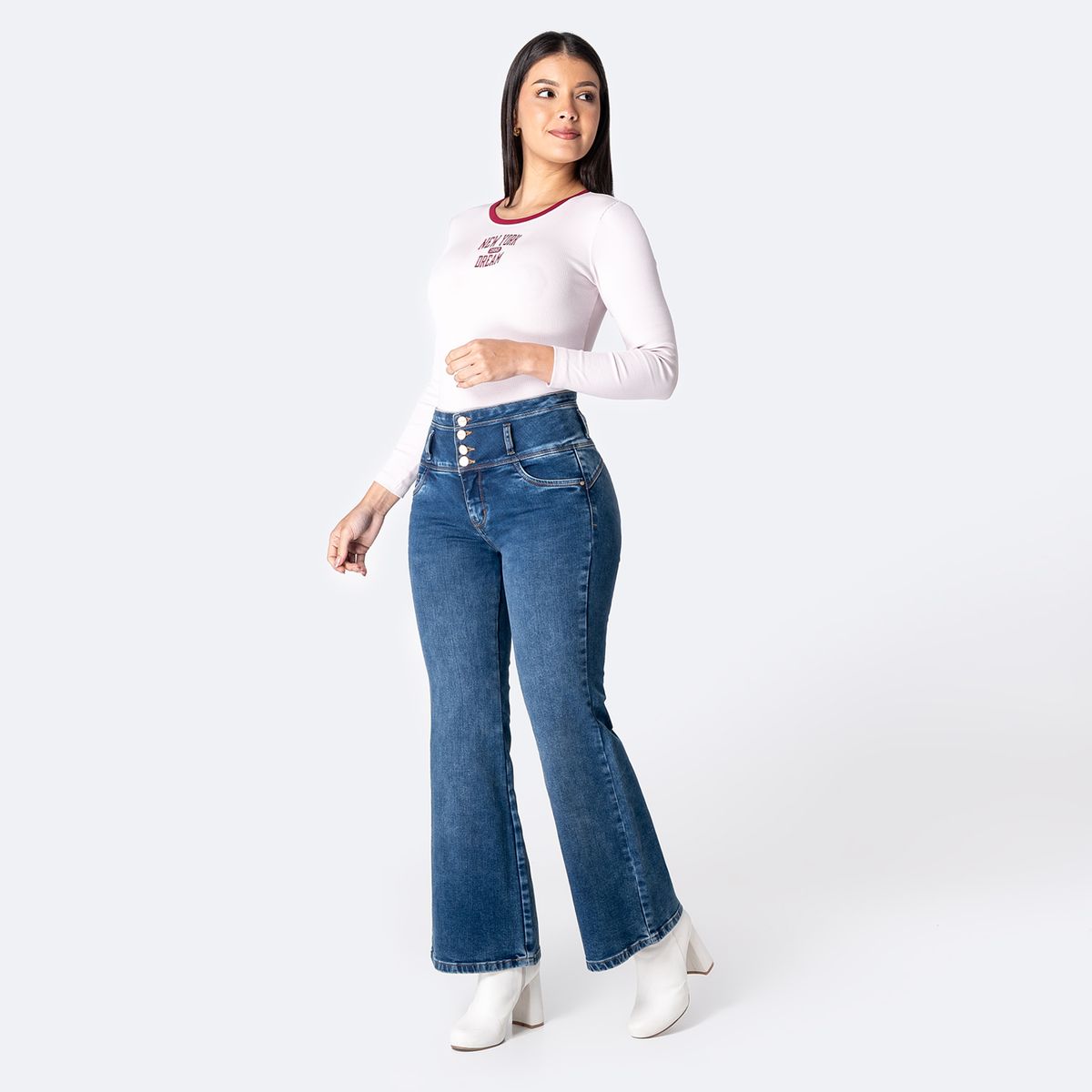 PIONIER - Jean Flare Tiro Alto Mujer Pionier