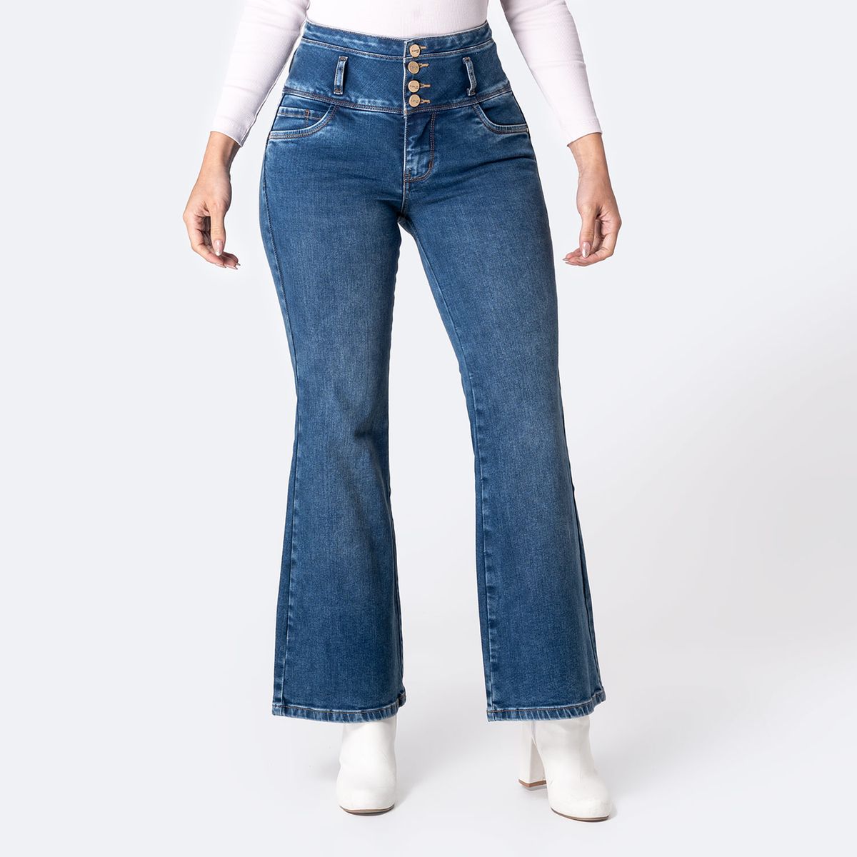 PIONIER - Jean Flare Tiro Alto Mujer Pionier