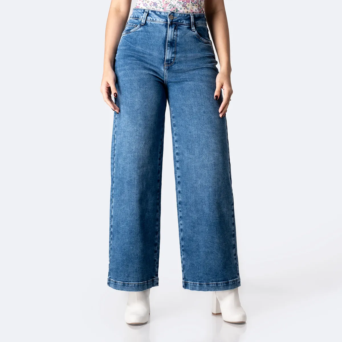 PIONIER - Jean Wide Leg Mujer Pionier