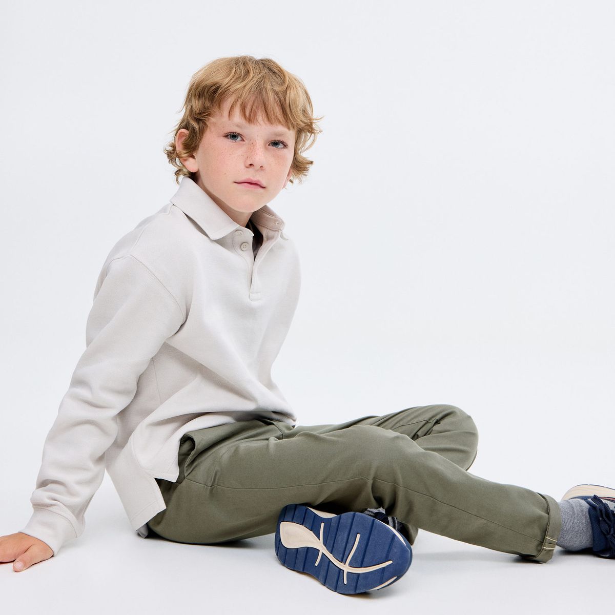 MANGO KIDS - Pantalón Niño Algodón Mango Kids