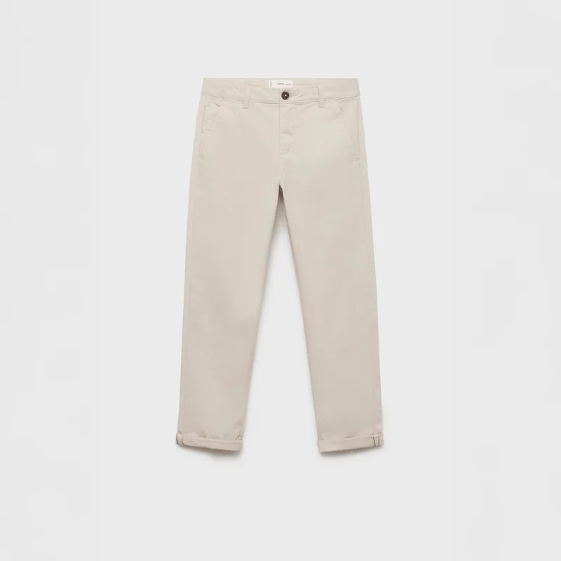 MANGO KIDS - Pantalón Niño Algodón Mango Kids