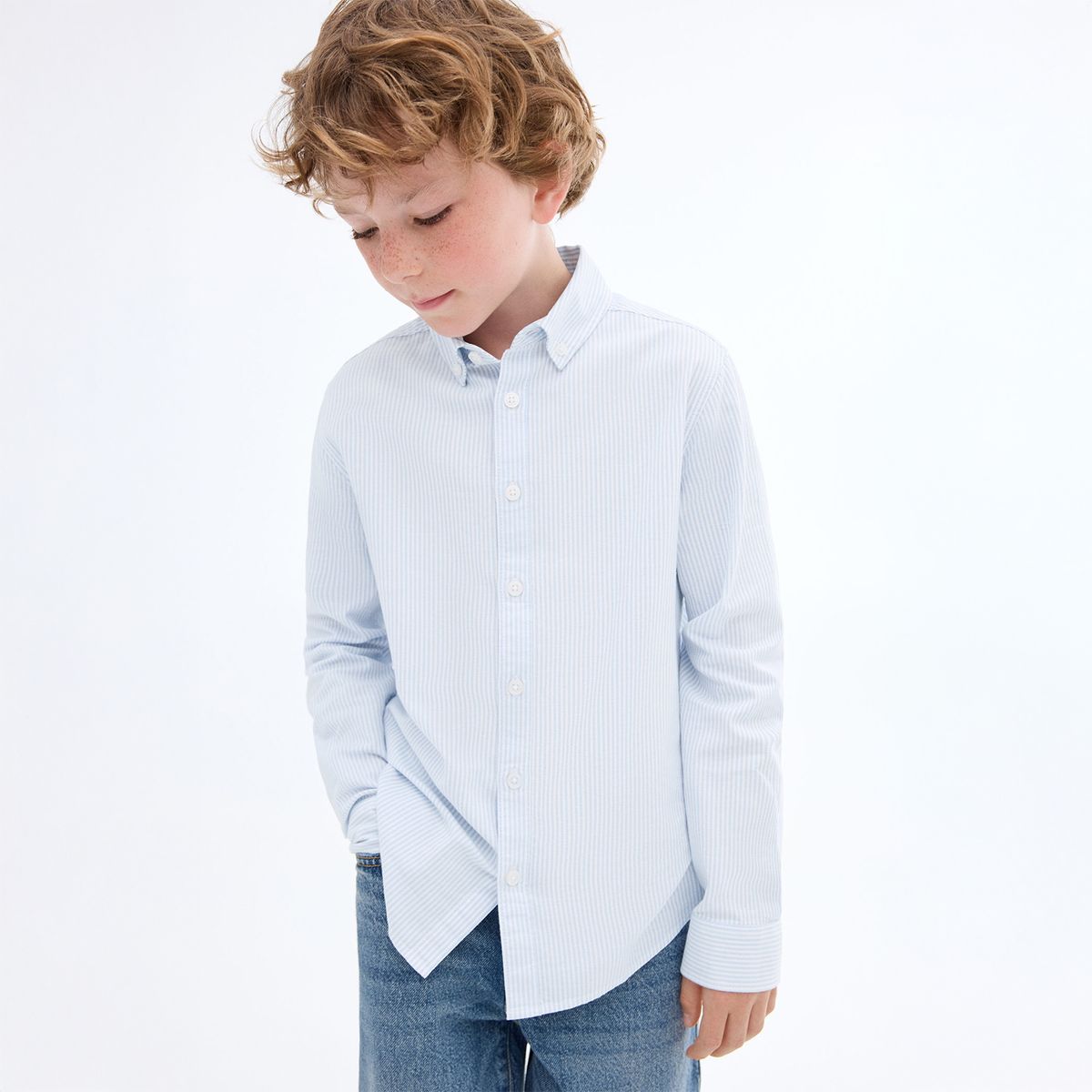MANGO KIDS - Camisa Niño Algodón Mango Kids